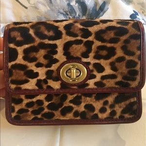 Mini coach crossbody turnlock